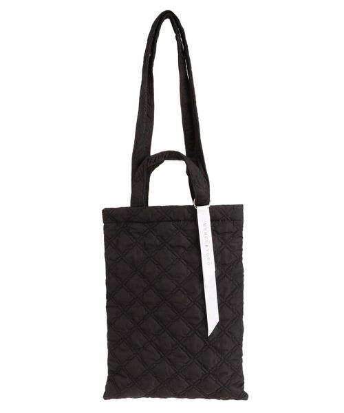MERCURYDUO（マーキュリーデュオ）の「キルティングトートバッグ（ハンドバッグ・レディース・その他1/アイボリー/オフホワイト/ブラック・FREE）」の16枚目の写真