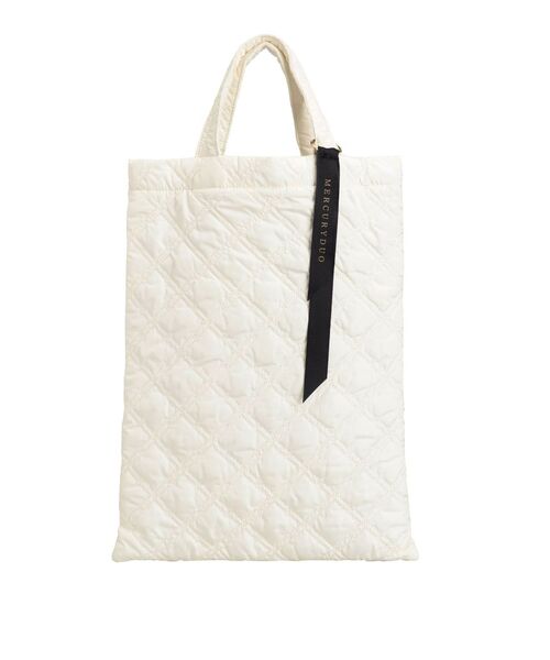 MERCURYDUO（マーキュリーデュオ）の「キルティングトートバッグ（ハンドバッグ・レディース・その他1/アイボリー/オフホワイト/ブラック・FREE）」の17枚目の写真