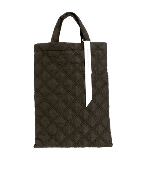 MERCURYDUO（マーキュリーデュオ）の「キルティングトートバッグ（ハンドバッグ・レディース・その他1/アイボリー/オフホワイト/ブラック・FREE）」の20枚目の写真