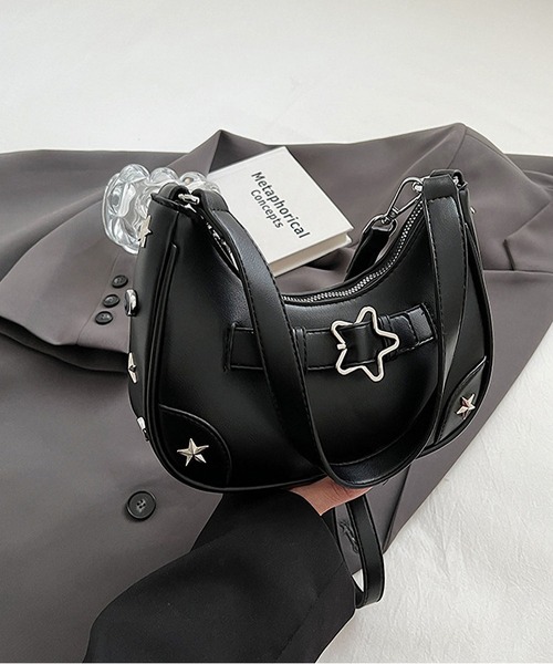ショルダーバッグ・ポシェット RONORN HEART STAR FLAG TARPAULIN BAG 5BKK056 7/14 순차배송] HEART STAR FLAG TARPAULIN BAG SILVER - RONRON