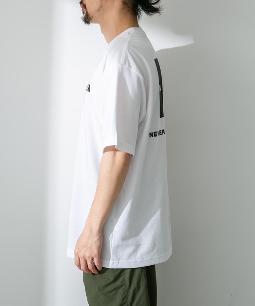 THE NORTH FACE（ザノースフェイス）の「THE NORTH FACE　S/S Back Square Logo T-shirts（Tシャツ/カットソー・メンズ・ホワイト/イエロー/ブラック・LARGE/X-LARGE）」の9枚目の写真