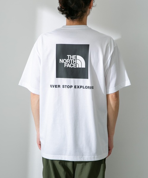 THE NORTH FACE（ザノースフェイス）の「THE NORTH FACE　S/S Back Square Logo T-shirts（Tシャツ/カットソー・メンズ・ホワイト/イエロー/ブラック・LARGE/X-LARGE）」の8枚目の写真