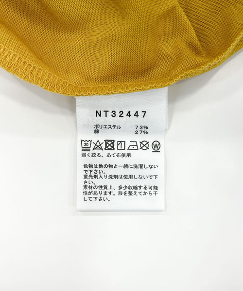 THE NORTH FACE（ザノースフェイス）の「THE NORTH FACE　S/S Back Square Logo T-shirts（Tシャツ/カットソー・メンズ・ホワイト/イエロー/ブラック・LARGE/X-LARGE）」の17枚目の写真