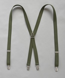 サスペンダー（グリーン・カーキ/緑色系）ファッション通販