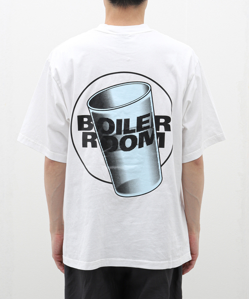 JOURNAL STANDARD(ジャーナルスタンダード)の「BOILER ROOM / ボイラールーム HYDRATE T-SHIRT SS24SS10OFW(Tシャツ/カットソー・メンズ・ホワイト・MEDIUM/LARGE)」の9枚目の写真
