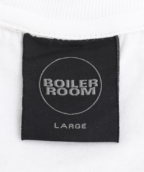 JOURNAL STANDARD(ジャーナルスタンダード)の「BOILER ROOM / ボイラールーム HYDRATE T-SHIRT SS24SS10OFW(Tシャツ/カットソー・メンズ・ホワイト・MEDIUM/LARGE)」の2枚目の写真