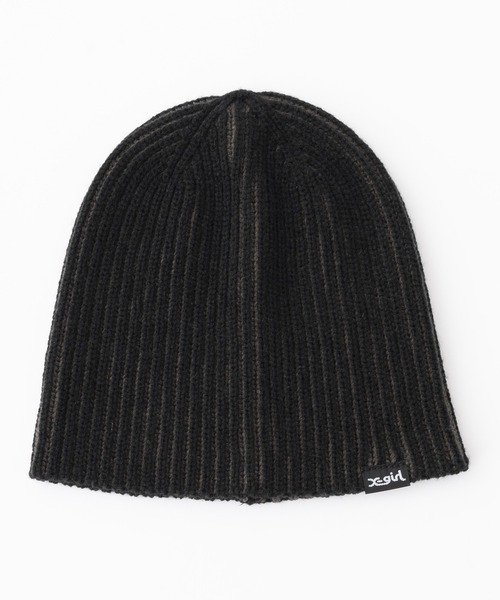 X-girl（エックスガール）の「BICOLOR BEANIE（ニットキャップ/ビーニー・レディース・オリーブ/ブラック・ONE SIZE）」の18枚目の写真