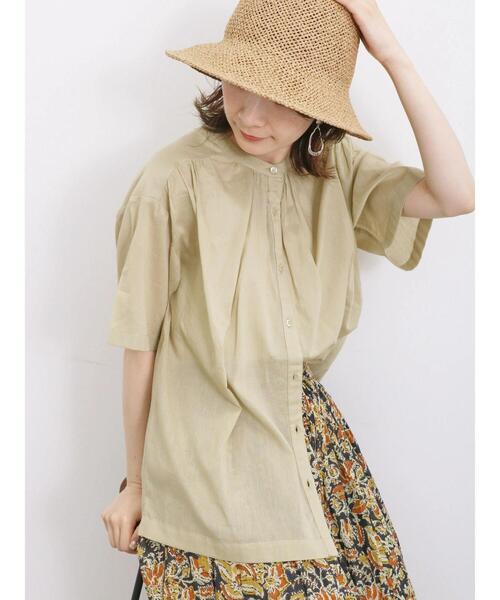 Samansa Mos2 blue（サマンサモスモスブルー）の「ペーパーバケットハット（ハット・レディース・ブラウン/ベージュ・F）」の15枚目の写真