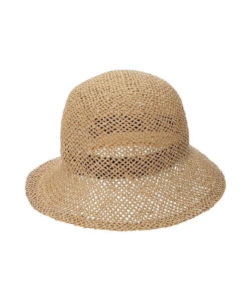 Samansa Mos2 blue（サマンサモスモスブルー）の「ペーパーバケットハット（ハット・レディース・ブラウン/ベージュ・F）」の18枚目の写真