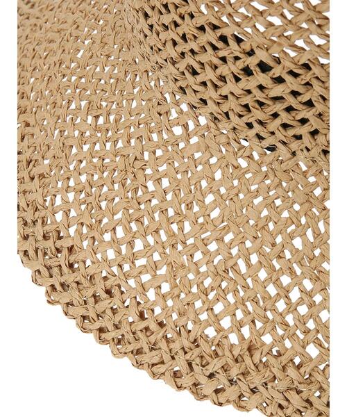 Samansa Mos2 blue（サマンサモスモスブルー）の「ペーパーバケットハット（ハット・レディース・ブラウン/ベージュ・F）」の21枚目の写真