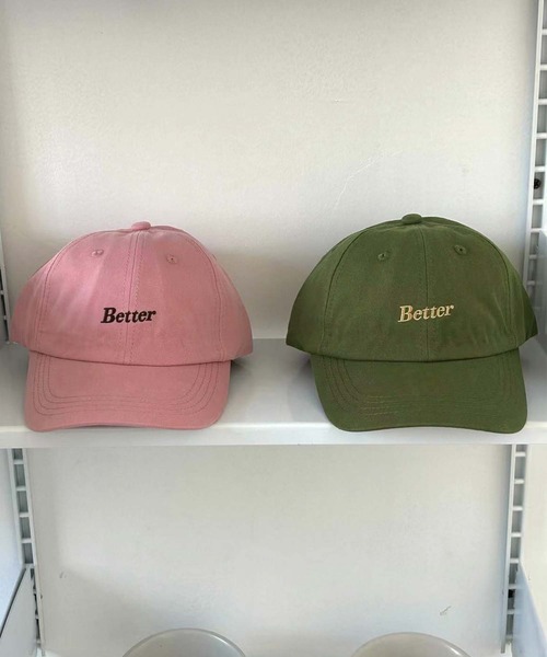 LAFFMO（ラフモ）の「Betterロゴ刺繍キャップ（キャップ・レディース・ネイビー/グレー/ピンク/グリーン/モカ・F）」の12枚目の写真