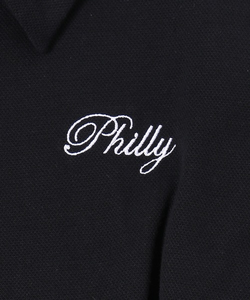 PHILLY（フィリー）の「【PHILLY】パフスリーブポロワンピース（ワンピース・レディース・ブラック/グレー・FREE）」の7枚目の写真