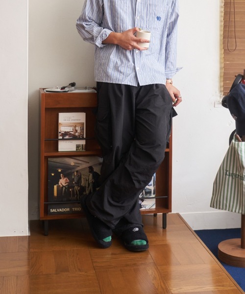kaoyorinakami（カオヨリナカミ）の「kaonaka room shoes / カオナカルームシューズ（サンダル・メンズ・ブラック/グリーン/ネイビー・LARGE/MEDIUM）」の11枚目の写真