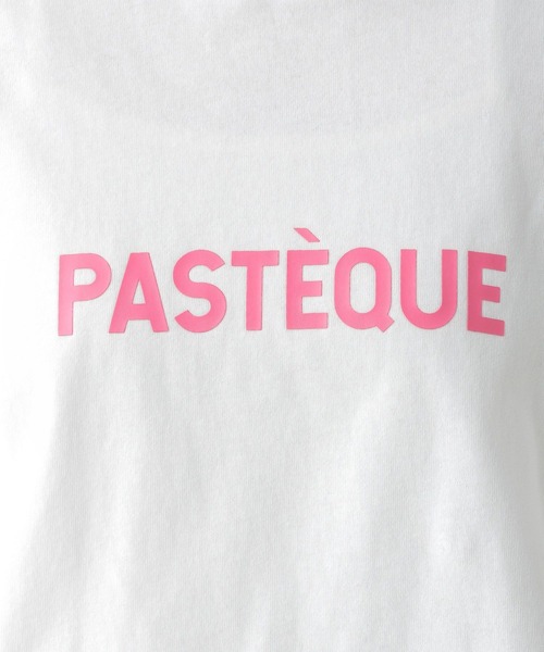 studio CLIP（スタディオクリップ）の「《natural by clip》ロゴプリントショートBIGTシャツ（Tシャツ/カットソー・レディース・グリーン/ピンク/ブラック・FREE）」の6枚目の写真