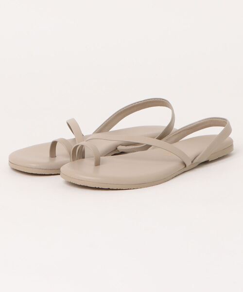TKEES（ティキーズ）の「《Tkees》LC SANDAL ティキーズ ビーチサンダル（サンダル・レディース・ライトブラウン/ライトベージュ/アイボリー/ピンク・US5/US7）」の3枚目の写真