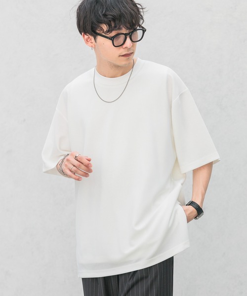 RAGEBLUE(レイジブルー)の「ジョーゼット/サイドスリットオーバーサイズTシャツ(Tシャツ/カットソー・メンズ・ホワイト/ブラック/グレー/ライトブルー・LARGE/MEDIUM/SMALL)」の8枚目の写真