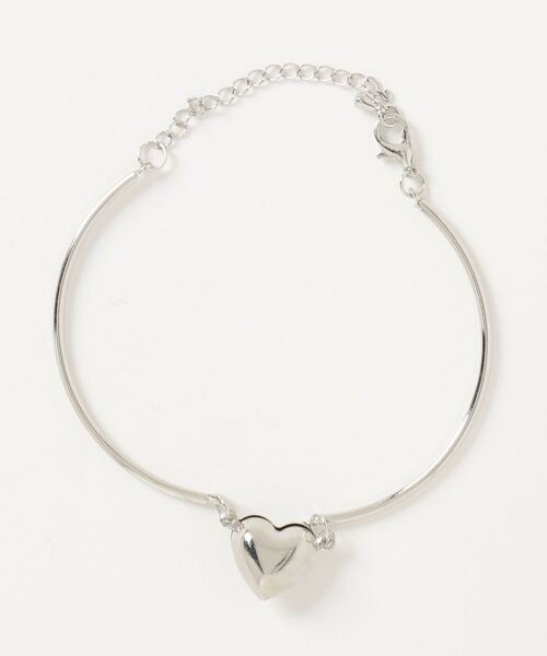 poiregnee（ポワニェ）の「［select］ハートブレスレット（ブレスレット・レディース・シルバー・FREE）」の3枚目の写真
