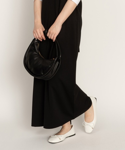 SVEC（シュベック）の「スクエアヒール リボンパンプス / バレエシューズ ballet shoes（パンプス・レディース・ブラック/ホワイト/レッド/ブラック系その他・40/38/37/36/39）」の20枚目の写真