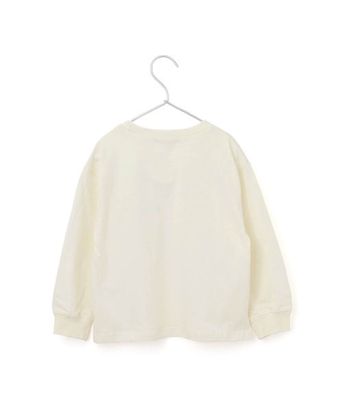 MAKE YOUR DAY(メイクユアデイ)の「MYDロゴベーシック長袖Tシャツ■80~140cm(Tシャツ/カットソー・キッズ・ブラック/グレー/オフホワイト・80/90/100/110/120/130/140)」の5枚目の写真