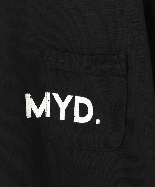MAKE YOUR DAY(メイクユアデイ)の「MYDロゴベーシック長袖Tシャツ■80~140cm(Tシャツ/カットソー・キッズ・ブラック/グレー/オフホワイト・80/90/100/110/120/130/140)」の9枚目の写真
