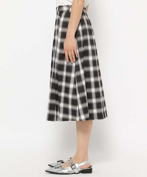 セール】【2024FW】チェックプリーツミディスカート（スカート