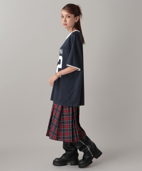 FOREVER 21（フォーエバー トゥエンティーワン）の「【2024FW】チェックプリーツミディスカート（スカート・レディース・グレー/レッド/グリーン・MEDIUM/SMALL）」の18枚目の写真