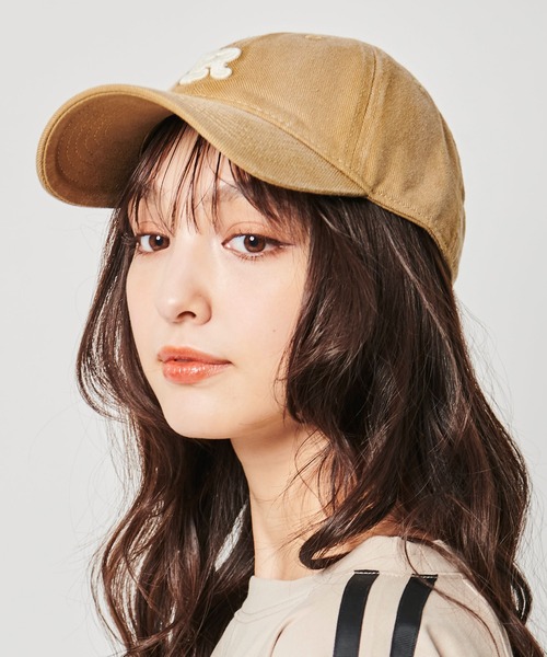 31 Sons de mode（トランテアン　ソン　ドゥ　モード）の「ロゴキャップ（キャップ・レディース・ベージュ/ブラック・フリー）」の4枚目の写真