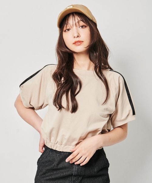 31 Sons de mode（トランテアン　ソン　ドゥ　モード）の「ロゴキャップ（キャップ・レディース・ベージュ/ブラック・フリー）」の7枚目の写真