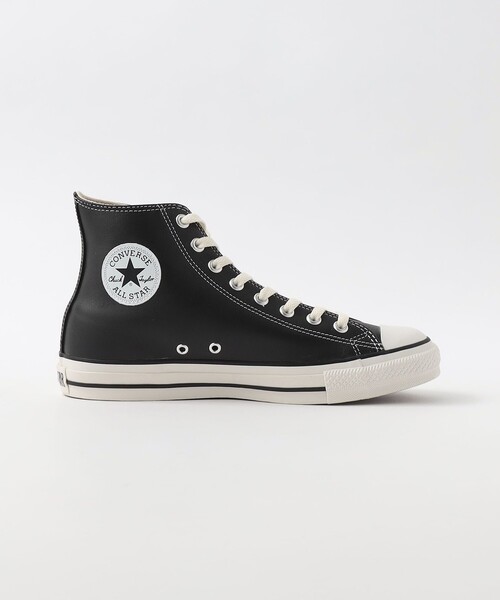 Steven Alan(スティーブンアラン)の「<CONVERSE> LEATHER ALL STAR HI/スニーカー(スニーカー・メンズ・ブラック・9/8/8h/9h/7h)」の4枚目の写真