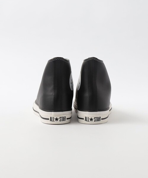Steven Alan(スティーブンアラン)の「<CONVERSE> LEATHER ALL STAR HI/スニーカー(スニーカー・メンズ・ブラック・9/8/8h/9h/7h)」の5枚目の写真