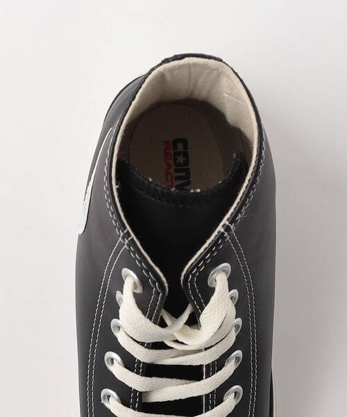 Steven Alan(スティーブンアラン)の「<CONVERSE> LEATHER ALL STAR HI/スニーカー(スニーカー・メンズ・ブラック・9/8/8h/9h/7h)」の7枚目の写真