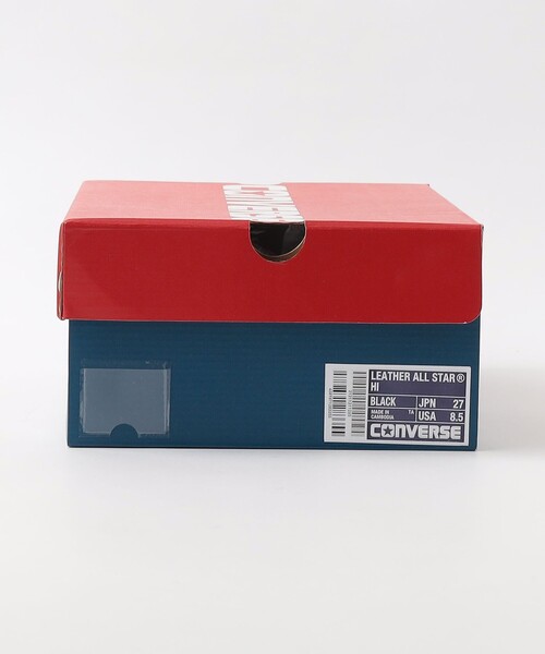 Steven Alan(スティーブンアラン)の「<CONVERSE> LEATHER ALL STAR HI/スニーカー(スニーカー・メンズ・ブラック・9/8/8h/9h/7h)」の11枚目の写真