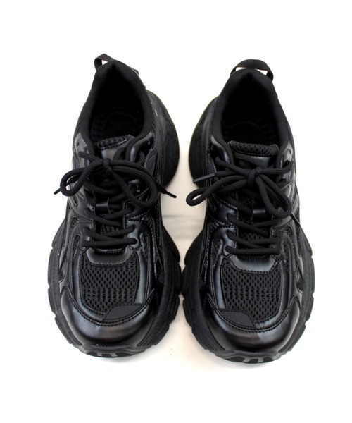 VIVIAN（ヴィヴィアン）の「厚底異素材コンビハイテクダッドスニーカー（スニーカー・レディース・シルバー/ブラック/ゴールド・41/39/37/35）」の16枚目の写真