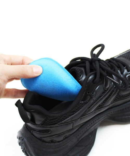 VIVIAN（ヴィヴィアン）の「厚底異素材コンビハイテクダッドスニーカー（スニーカー・レディース・シルバー/ブラック/ゴールド・41/39/37/35）」の10枚目の写真