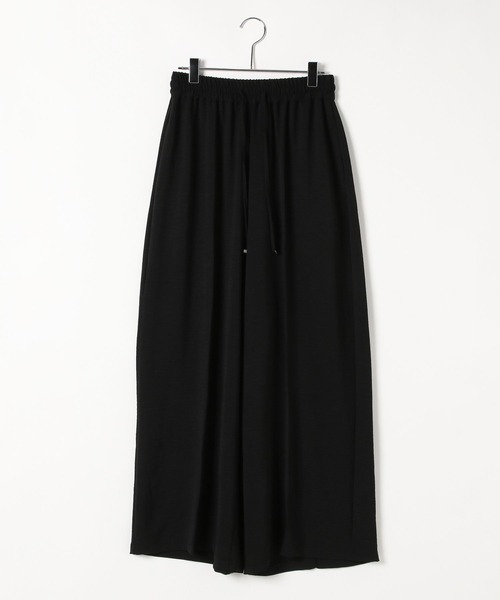 BAYFLOW（ベイフロー）の「[涼しくてシワになりにくい♪]ワイドイージーパンツ（その他パンツ・レディース・アイボリー/グリーン系/ブラック/グレイッシュベージュ/エンジ・FREE）」の14枚目の写真