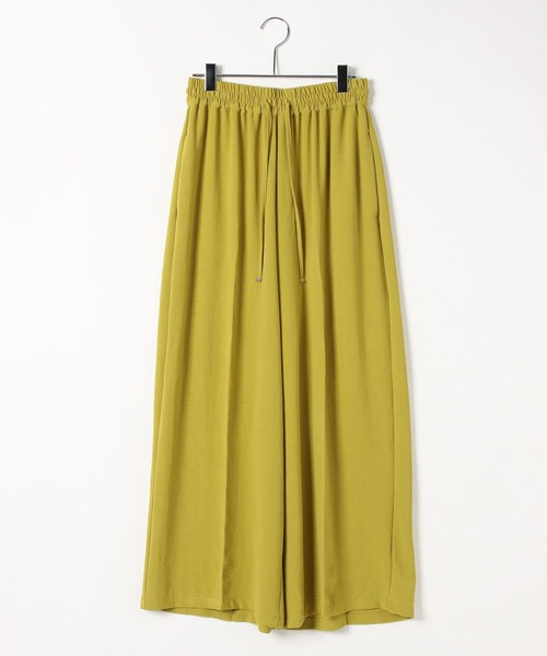 BAYFLOW（ベイフロー）の「[涼しくてシワになりにくい♪]ワイドイージーパンツ（その他パンツ・レディース・アイボリー/グリーン系/ブラック/グレイッシュベージュ/エンジ・FREE）」の16枚目の写真