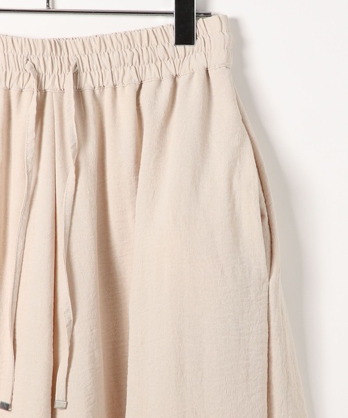 BAYFLOW（ベイフロー）の「[涼しくてシワになりにくい♪]ワイドイージーパンツ（その他パンツ・レディース・アイボリー/グリーン系/ブラック/グレイッシュベージュ/エンジ・FREE）」の20枚目の写真