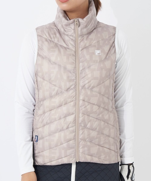美品 リバーシブル FILA GOLF セット ナイロンジャケット＆ダウンベスト 美品 FILA GOLF セット ナイロンジャケット＆ダウンベスト