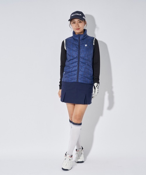 ダウンベスト　ウォーター＆ウィンドプロテクション フィット パフベスト 美品】ZARA(ザラ) フーデッドフィットキルティングベスト 中綿