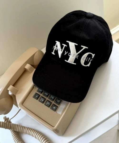 GORGE（ゴージ）の「《NYCロゴ刺繍×ベーシックカラー》ユニセックス キャップ 調節可能 アジャスター付き 春夏秋冬（キャップ・レディース・ブラック/グリーン/ベージュ・F）」の19枚目の写真