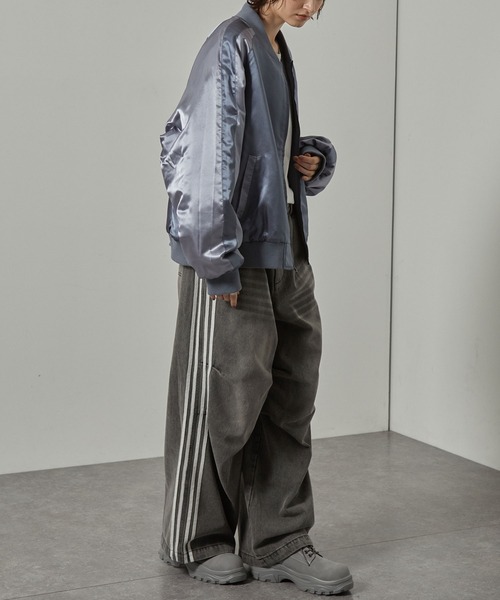 セール】【Alfred Alex】リバーシブルボンバースカジャンMA-1（MA-1