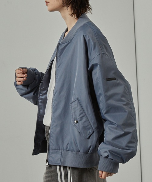 セール】【Alfred Alex】リバーシブルボンバースカジャンMA-1（MA-1