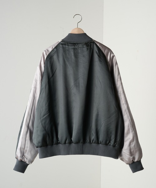 セール】【Alfred Alex】リバーシブルボンバースカジャンMA-1（MA-1