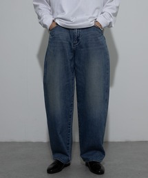 SENSE OF PLACE by URBAN RESEARCH（センスオブプレイスバイアーバンリサーチ）の「『WEB限定』Wrangler　DENIM BARREL PANTS（デニムパンツ・メンズ）」