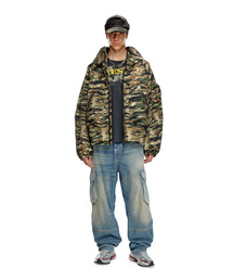 DIESEL（ディーゼル）の「メンズ ジャケット カモフラージュ柄