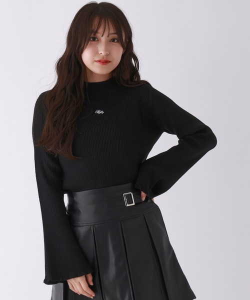 新品❤️アルチビオ❤️ニット アルチビオ ニット ウール バイカラー ワッペンロゴ 48