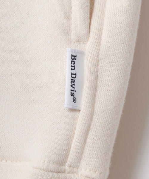 BEN DAVIS(ベンデイビス)の「BEN DAVIS/ベンデイビス HEAVY SWEAT HALF ZIP/オーバーサイズ 裏起毛 ロゴ ワンポイント刺繍 ハーフジップ ヘビー スウェット トレーナー/レディース メンズ(スウェット・メンズ・ネイビー/ブラウン/ブラック/アッシュグレー/オフホワイト/ブルー・M/L/XL)」の19枚目の写真