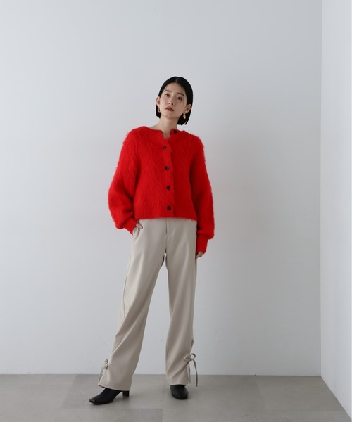 N.（N. Natural Beauty Basic）（エヌエヌナチュラルビューティーベーシック）の「◆【セットアップ対応】サイドストリングパンツ（その他パンツ・レディース・ブルー系その他/ベージュ・SMALL/MEDIUM）」の11枚目の写真