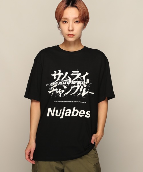Nujabes サムライチャンプルー Tシャツ Mサイズ サムライチャンプルー