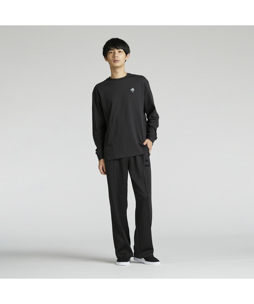 PUMA（プーマ）の「PUMA プーマ メンズ スケートボード PUMAS 長袖 Tシャツ 2（Tシャツ/カットソー・メンズ・ブラック/ホワイト/ネイビー・X-SMALL/XX-LARGE/SMALL/X-LARGE/MEDIUM/LARGE）」の6枚目の写真